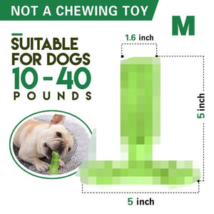Pet Dog Toothbrush Chew Toy Doggy Brush Stick Soft Rubber Teeth Cleaning