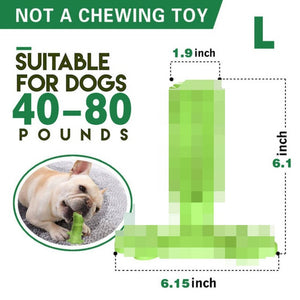 Pet Dog Toothbrush Chew Toy Doggy Brush Stick Soft Rubber Teeth Cleaning