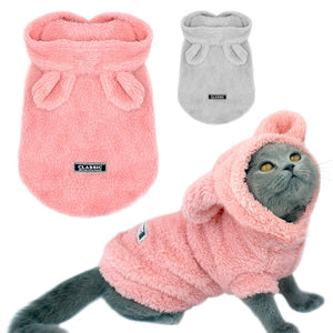 Warm Cat Clothes Winter Pet Puppy Kitten Coat Jacket For Cats