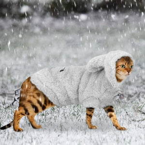 Warm Cat Clothes Winter Pet Puppy Kitten Coat Jacket For Cats