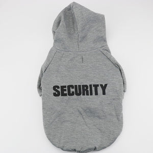 Security Cat Clothes Pet Cat Coats Jacket Hoodies For Cats Outfit Warm Pet Clothing