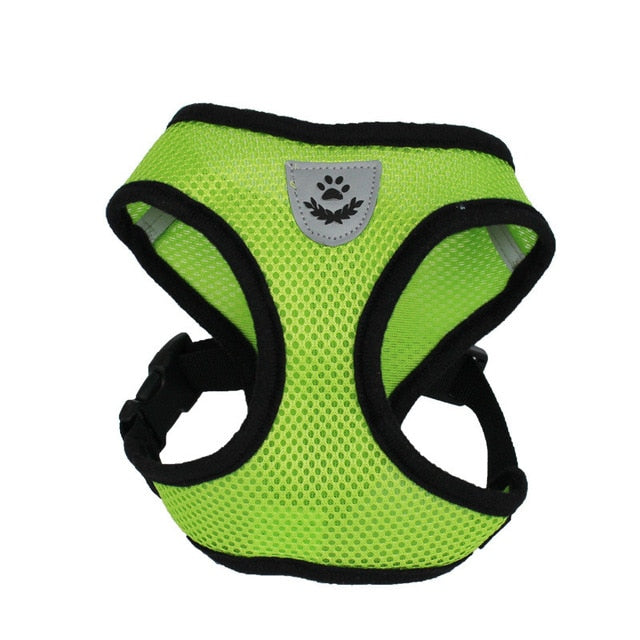 Cat Dog Adjustable Harness Vest Walking Lead Leash For Dogs & Cats