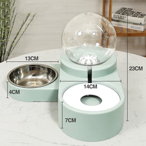 Hoopet Cat Bowl Dog Water Feeder Bowl Cat Kitten Drinking Fountain Food Dish Pet Bowl Goods