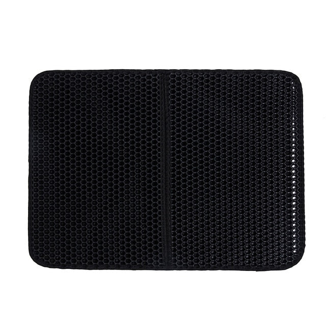 Waterproof Cat Litter Mat EVA Double Layer Cat Litter Trapping Pet Litter