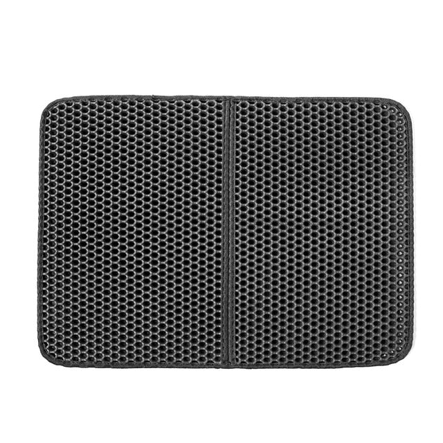 Waterproof Cat Litter Mat EVA Double Layer Cat Litter Trapping Pet Litter