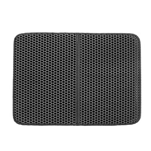Waterproof Cat Litter Mat EVA Double Layer Cat Litter Trapping Pet Litter