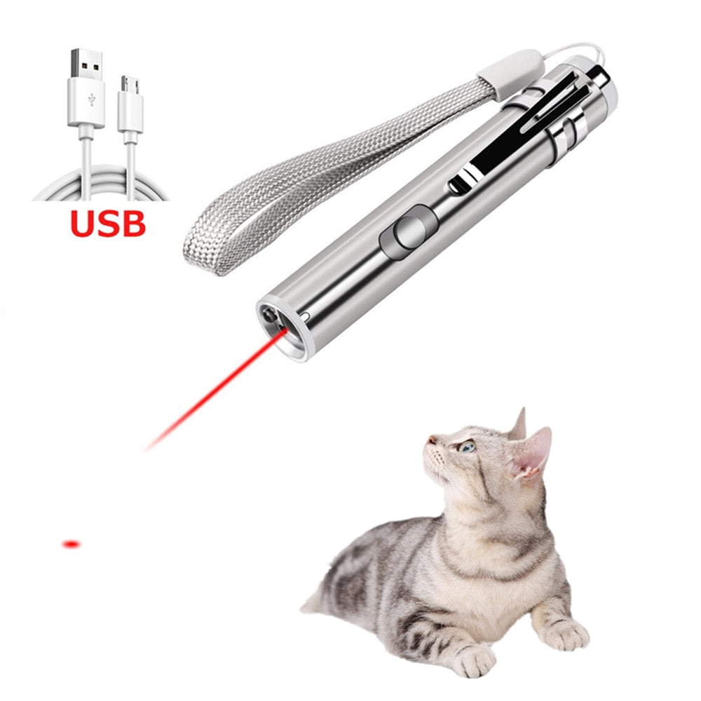 Cat Chaser Toys 2 in 1 Multi Function Funny Cats Laser