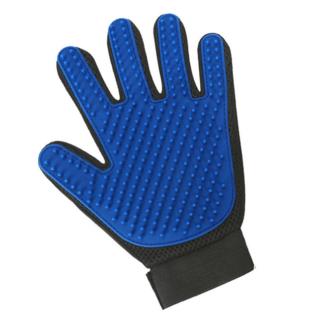 Nicrew Silicone Pet Grooming Glove For Cats