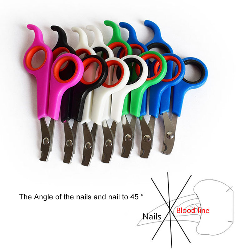 Popular Pet Grooming Nail Clipper Claw Cutter Trimmer Nail Cutting Scissor for cats